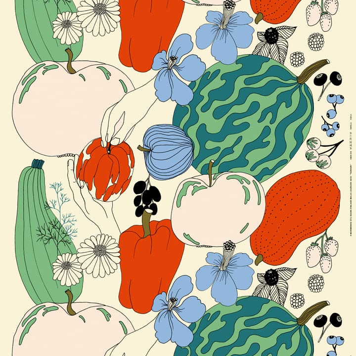 Tarhuri voksdug - Multi - Marimekko