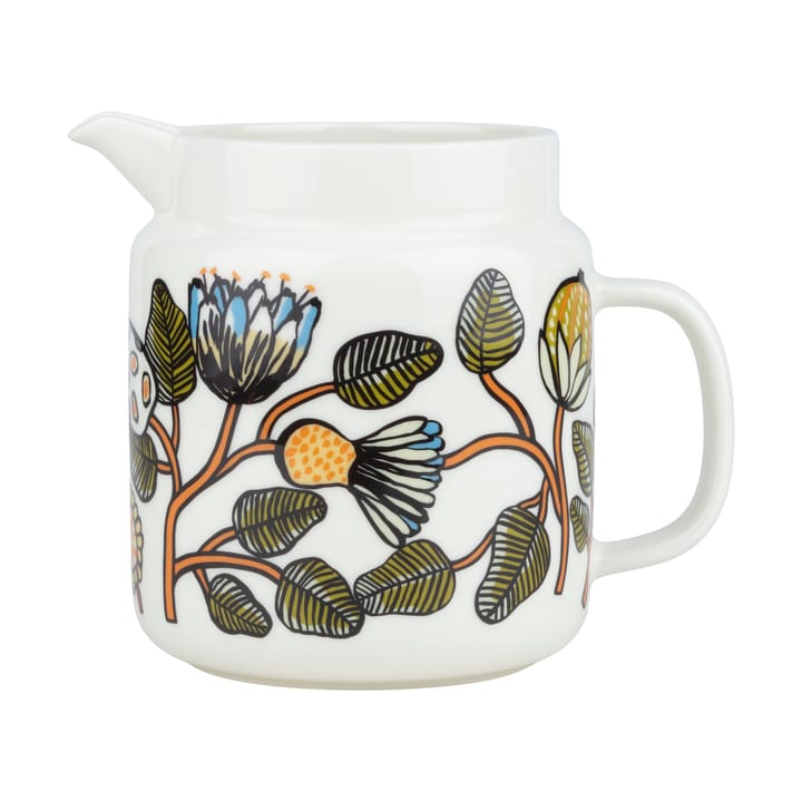 Tiara kande - White-warm orange-green - Marimekko
