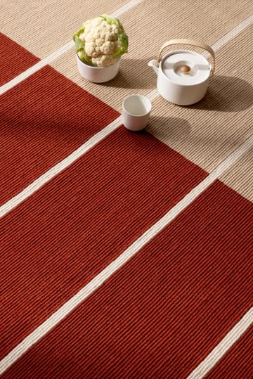 Tiibet uldtæppe - Burnt Orange, 200x280 cm - Marimekko