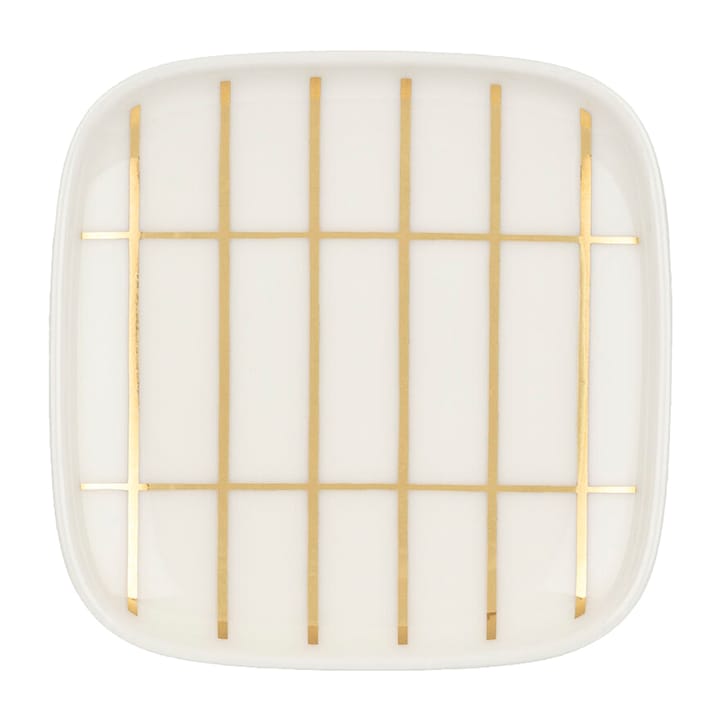 Tiiliskivi fad 10x10 cm - Hvid/Beige - Marimekko