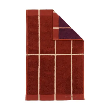 Tiiliskivi håndklæde 50x30 cm - Brick-plum-hay - Marimekko