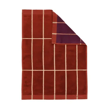 Tiiliskivi håndklæde 50x70 cm - Brick-plum-hay - Marimekko