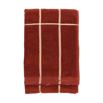 Tiiliskivi håndklæde 70x150 cm - Brick-plum-hay - Marimekko