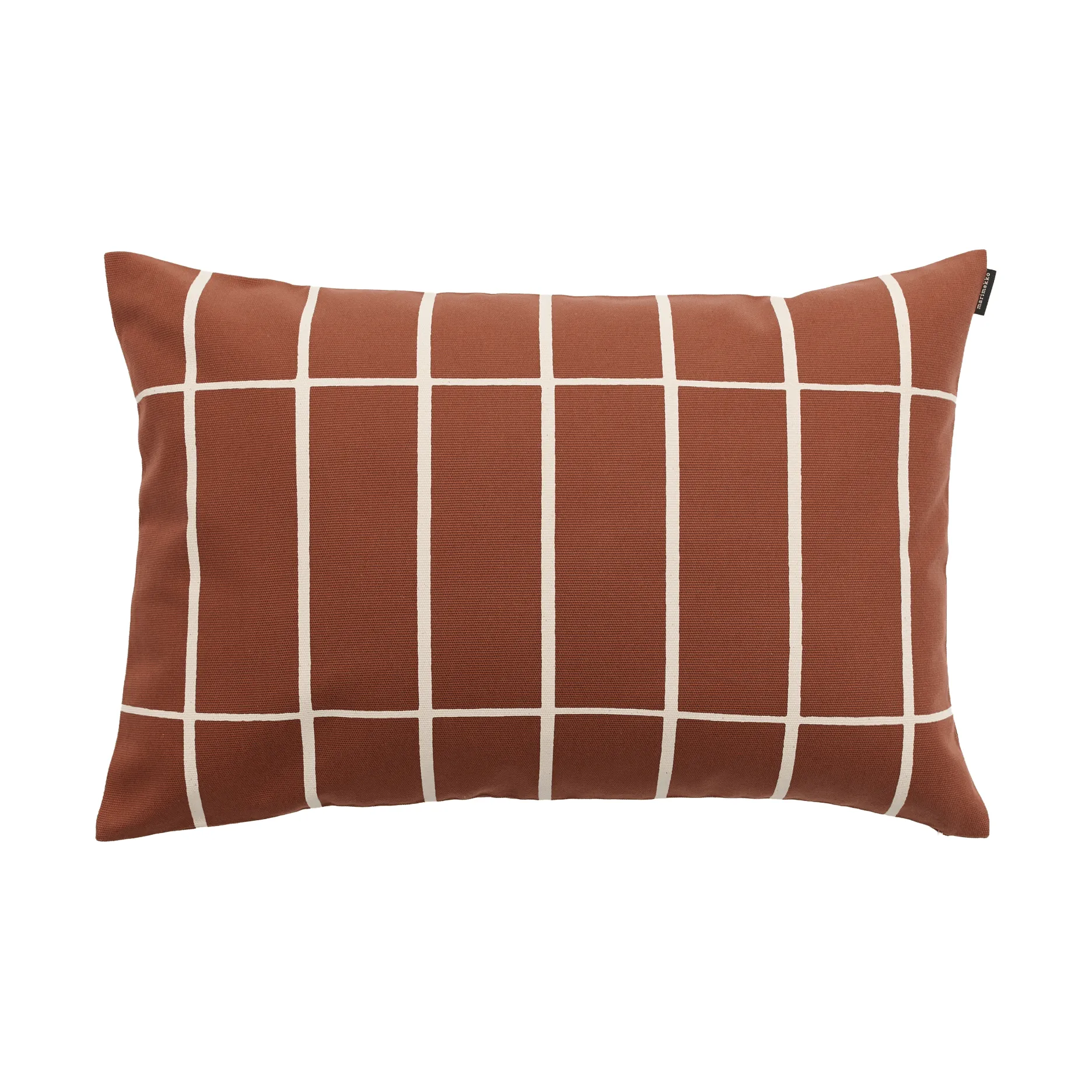 Tiiliskivi pudebetræk 40x60 cm, Off white-chestnut Marimekko