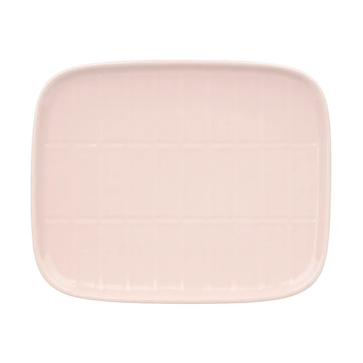 Tiiliskivi tallerken 12x15 cm - Light pink - Marimekko