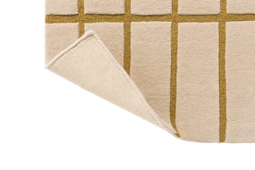 Tiiliskivi uldtæppe - Bronze Yellow, 170x240 cm - Marimekko