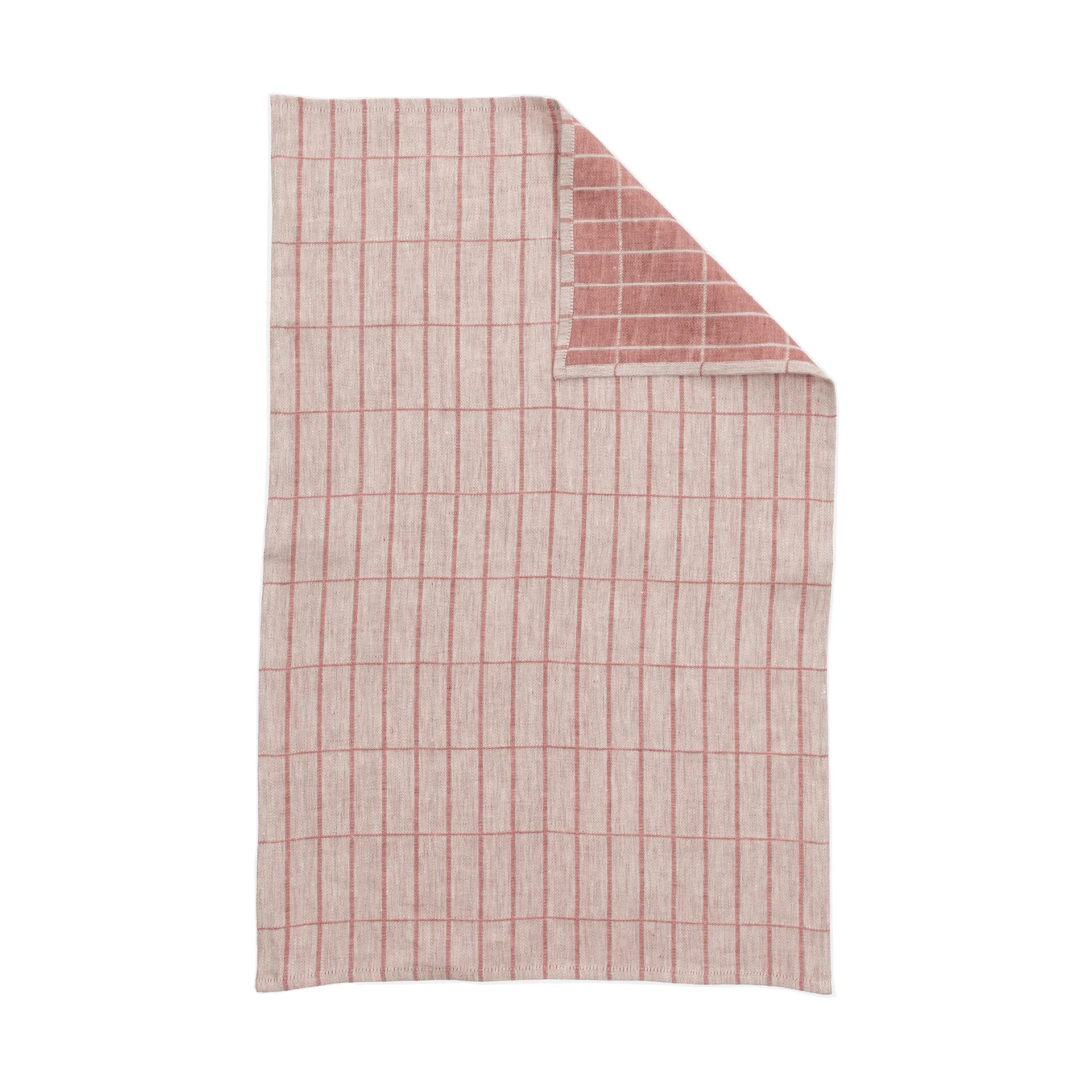Tiiliskivi viskestykke 47x70 cm, Off white-chestnut Marimekko