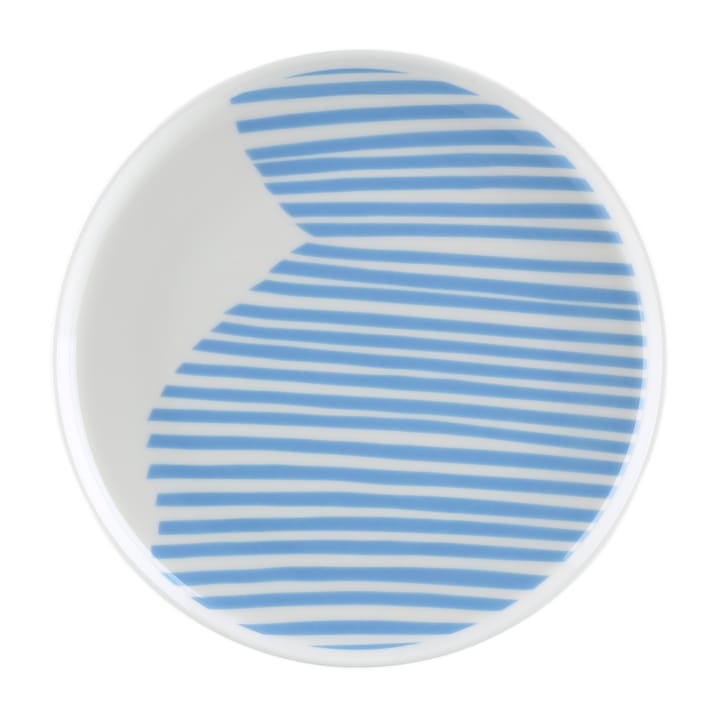 Uimari tallerken Ø20 cm - Blå/Hvid - Marimekko