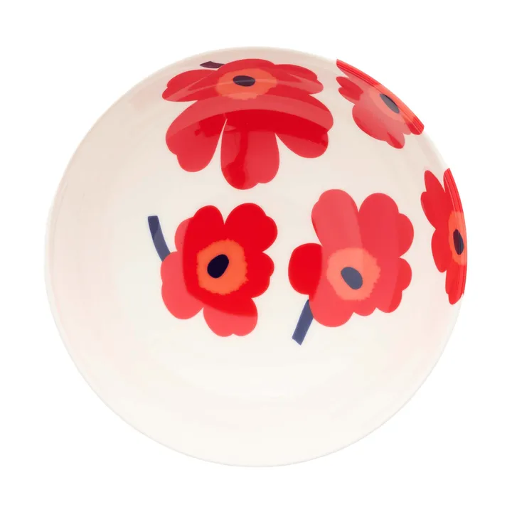 Unikko 1,3 l - White-red-blue - Marimekko