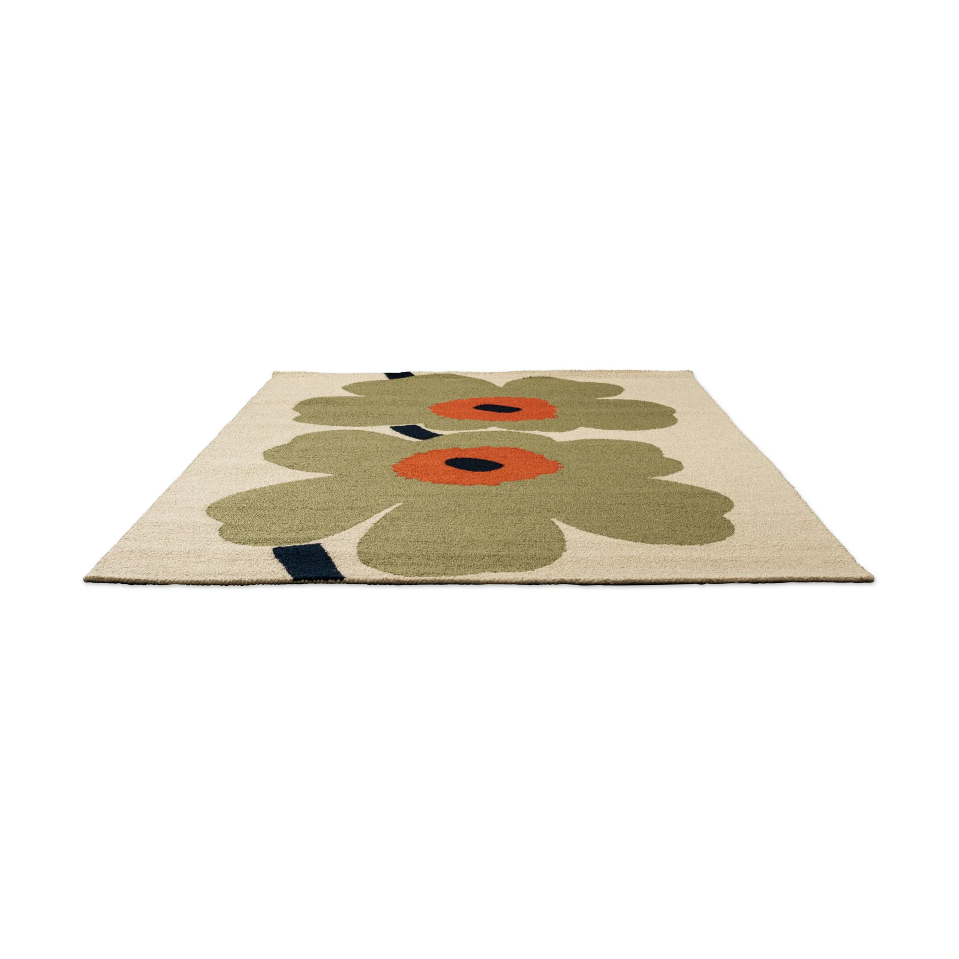 Unikko anniversary tæppe outdoor, Dusty green, 160x230 cm Marimekko