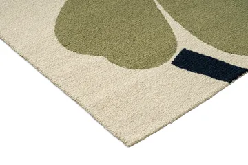 Unikko anniversary tæppe outdoor - Dusty green, 200x280 cm - Marimekko