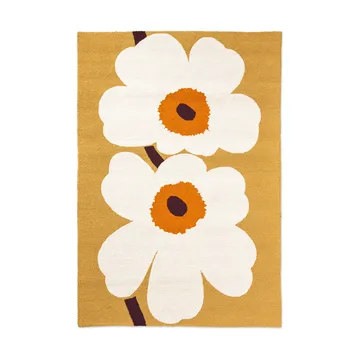 Unikko anniversary tæppe outdoor - Honey, 200x280 cm - Marimekko