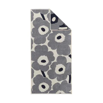 Unikko badehåndklæde 70x150 cm - Off white-blueberry - Marimekko