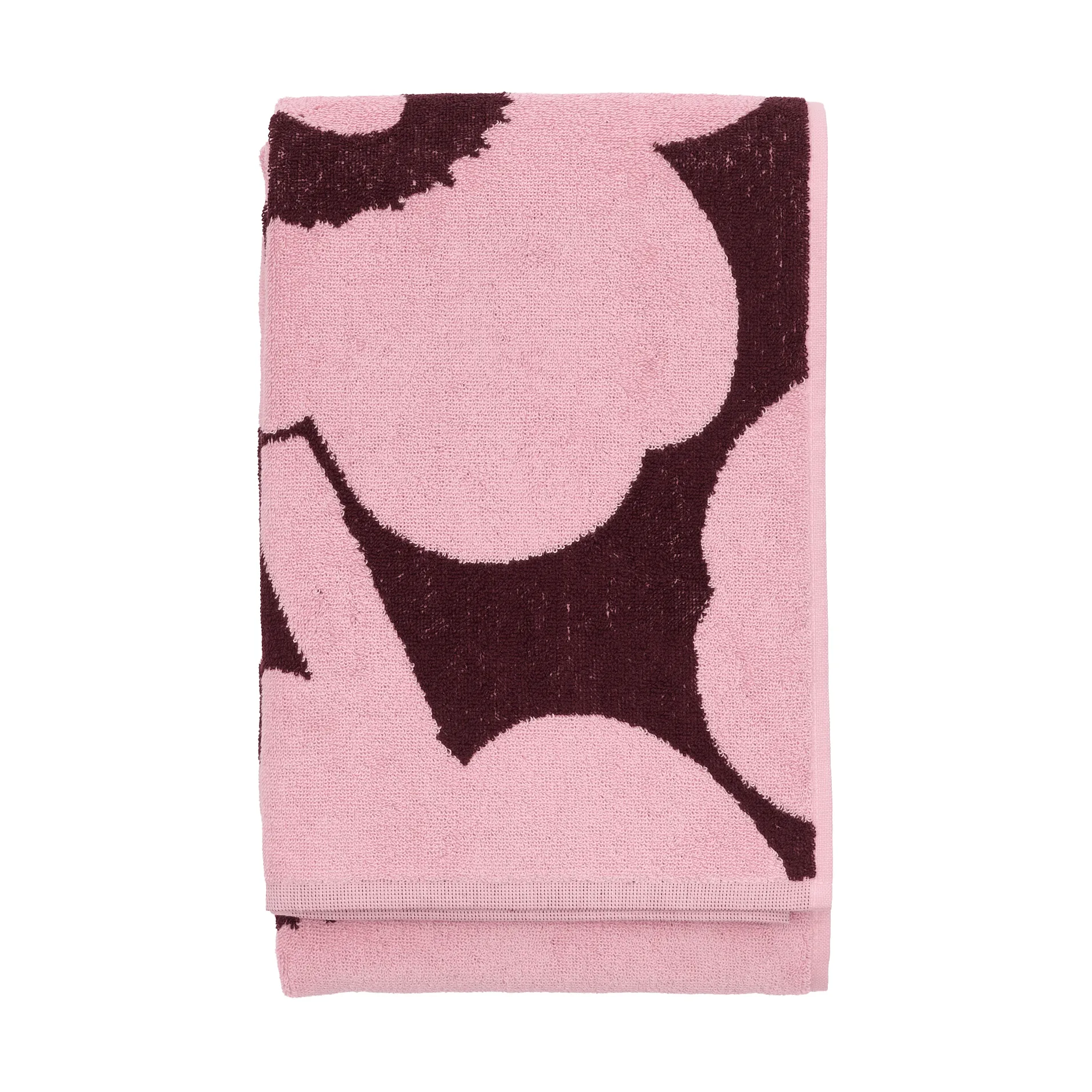 Unikko badehåndklæde 70x150 cm, Plomme-lyserød Marimekko