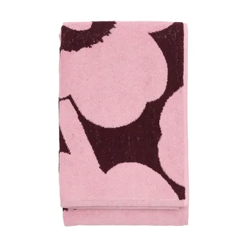 Unikko badehåndklæde 70x150 cm - Plomme-lyserød - Marimekko