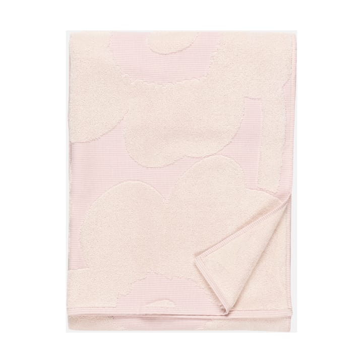 Unikko badehåndklæde 70x150 cm, White-light pink Marimekko