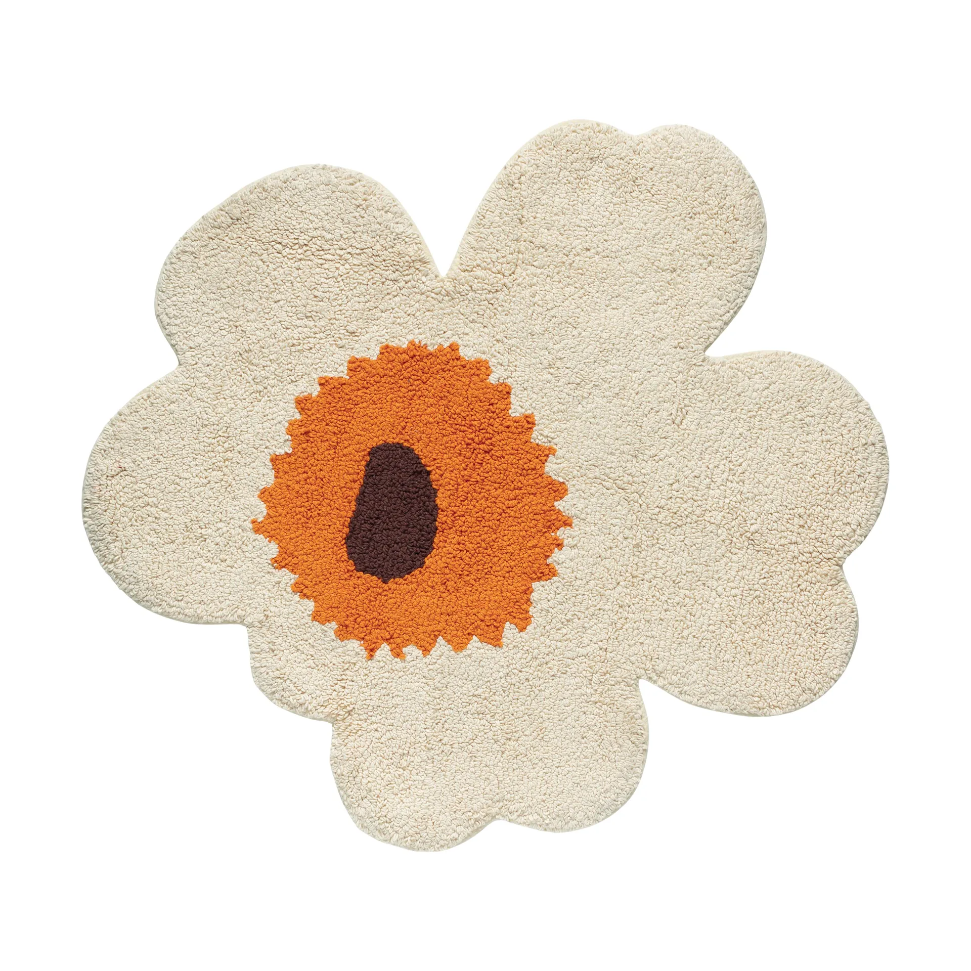 Unikko bademåtte 73x74 cm, Beige Marimekko