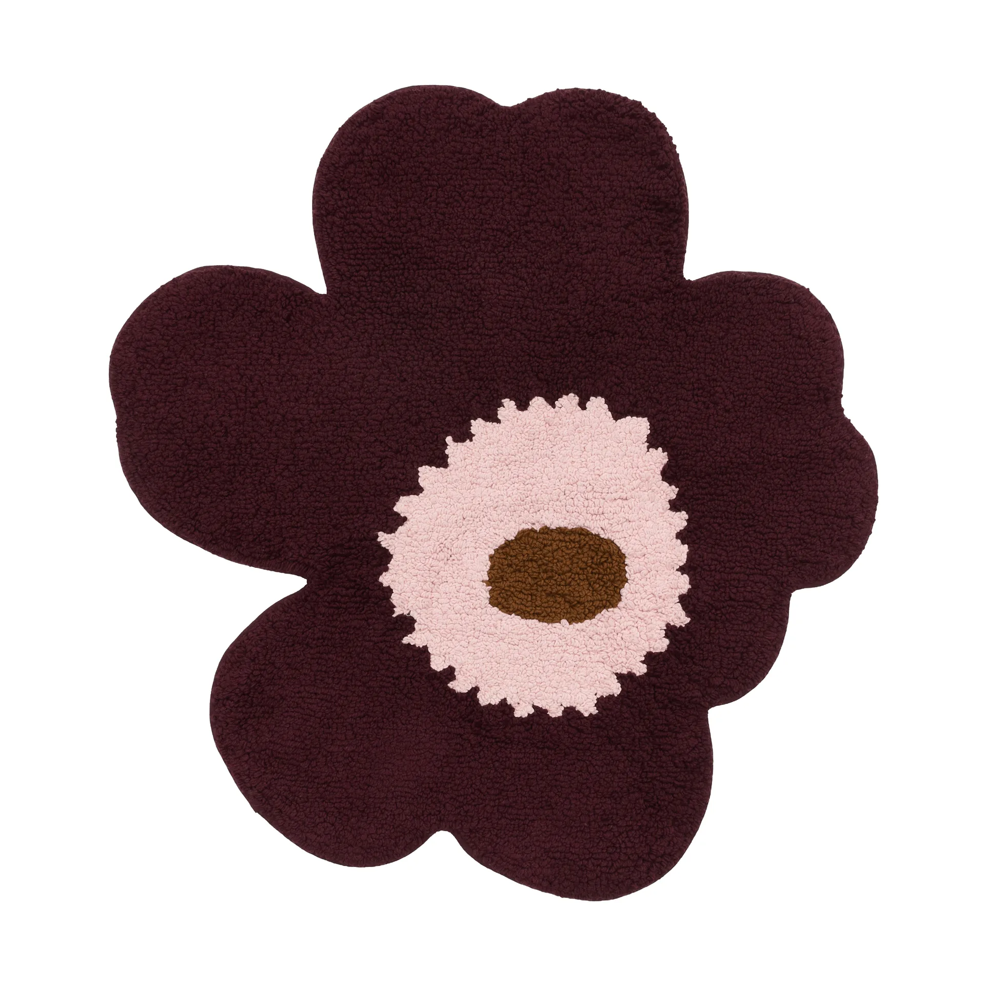 Unikko bademåtte 73x74 cm, Blomme-pink-toffee Marimekko