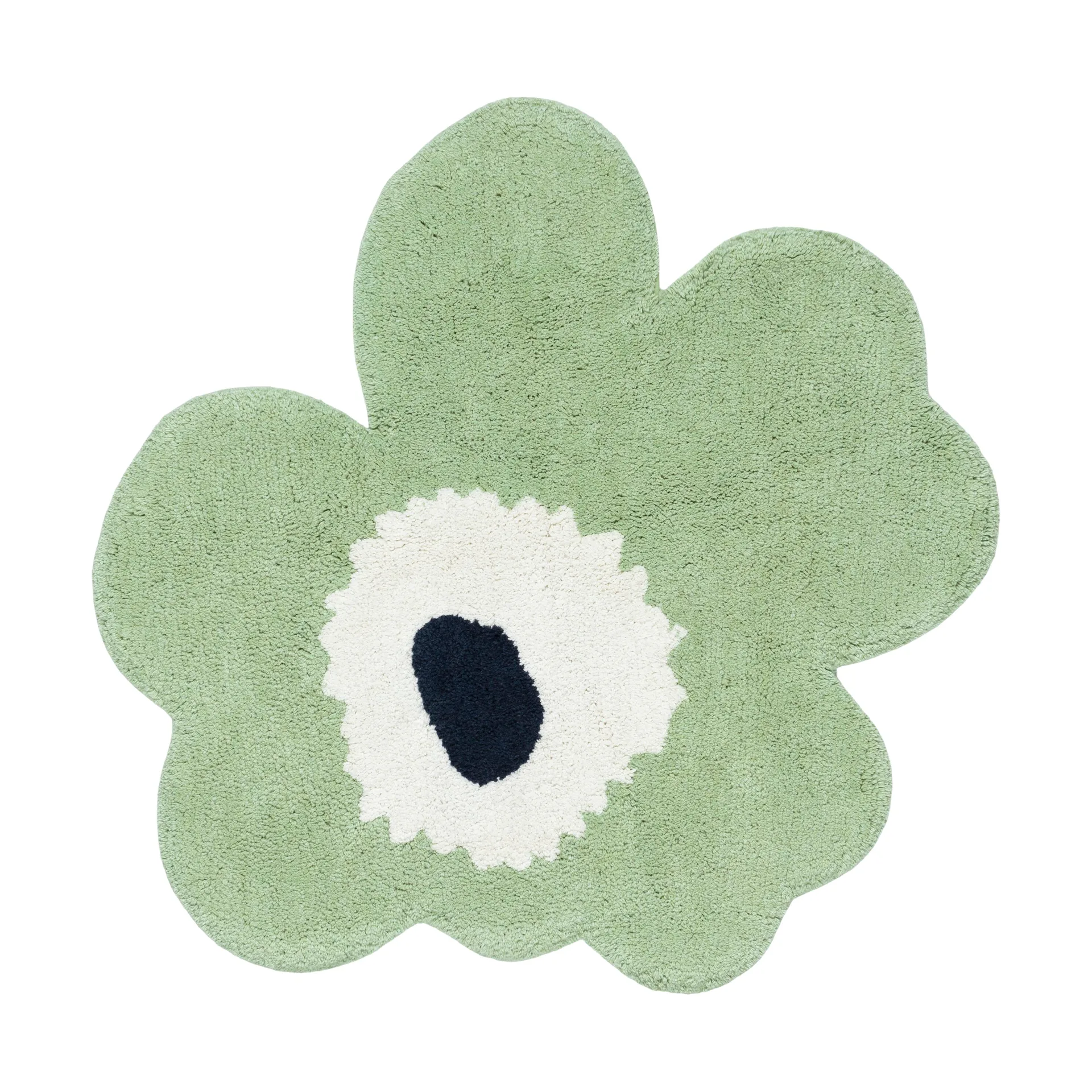 Unikko bademåtte 73x74 cm, Sage-off white Marimekko