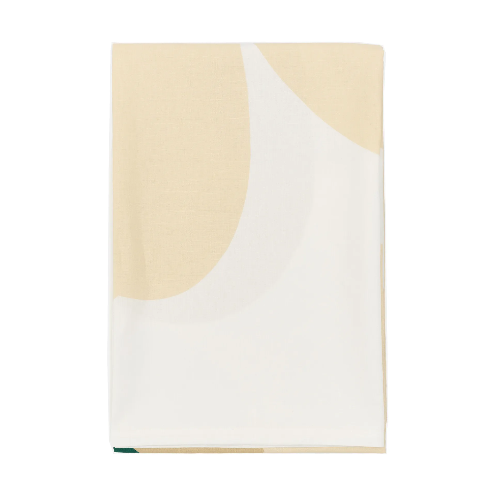 Unikko dug, White-hay-sand-emerald Marimekko