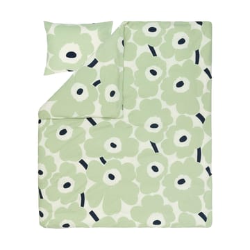 Unikko dynebetræk 220x240 cm - Off white-sage-dark blue - Marimekko