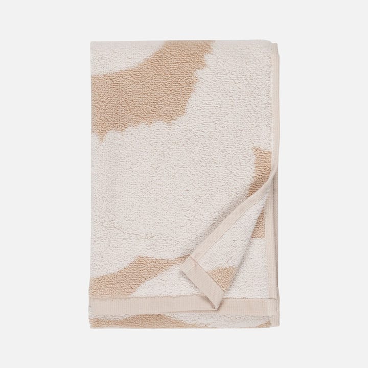 Unikko gæstehåndklæde 30x50 cm, Beige-white Marimekko