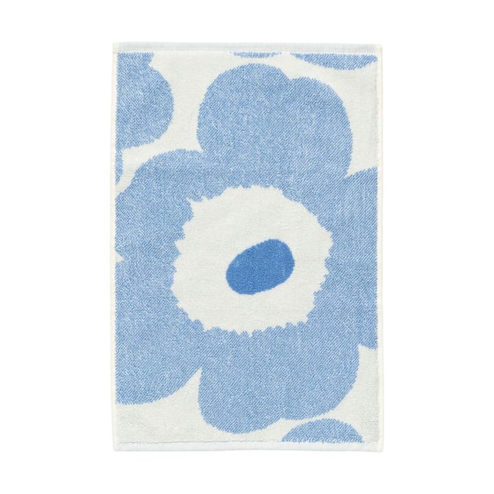 Unikko gæstehåndklæde 30x50 cm - Blå - Marimekko