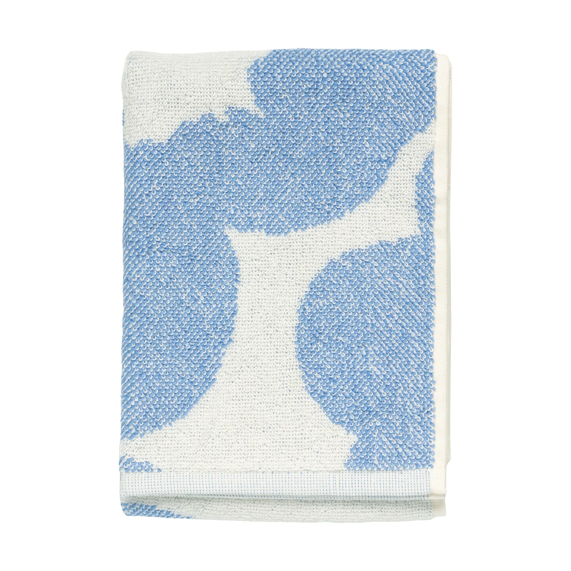 Unikko gæstehåndklæde 30x50 cm, Blå Marimekko