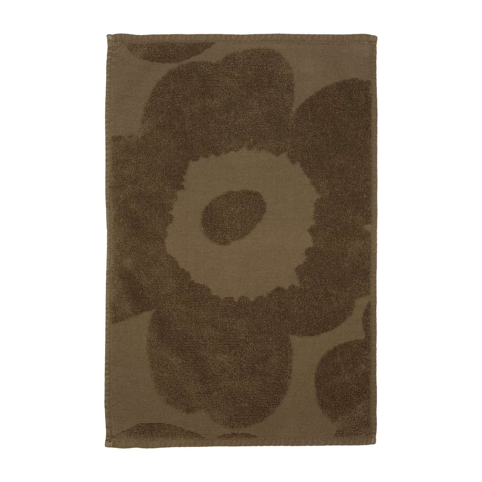 Unikko gæstehåndklæde 30x50 cm, Dark sand Marimekko