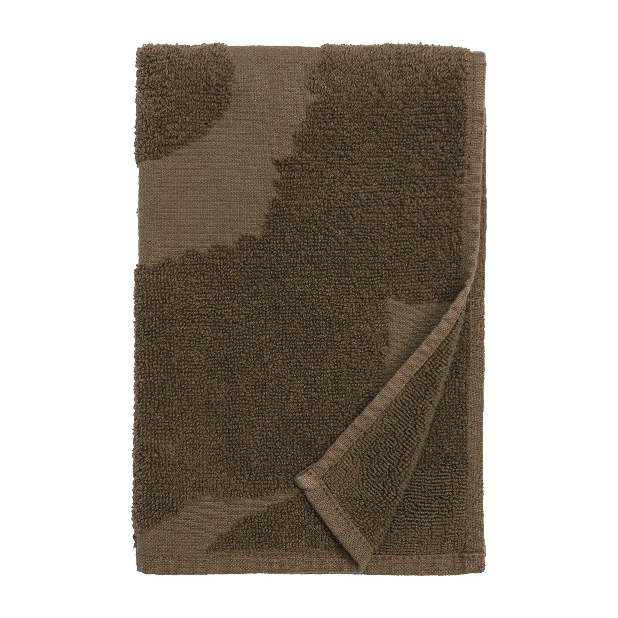 Unikko gæstehåndklæde 30x50 cm, Dark sand Marimekko