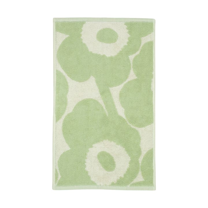 Unikko gæstehåndklæde 30x50 cm - Off white-sage - Marimekko