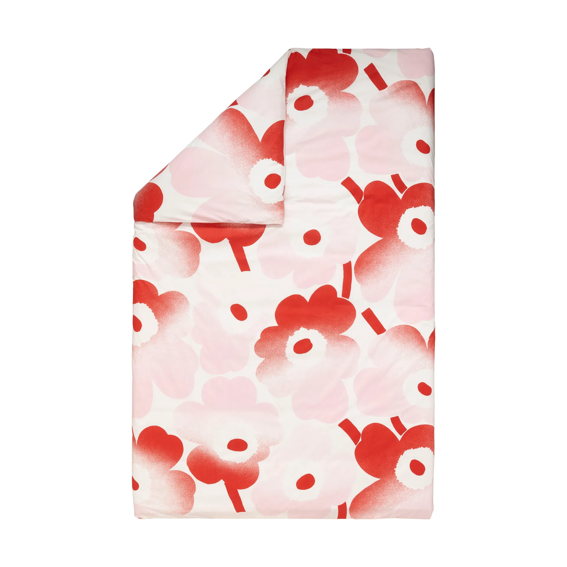 Unikko Häivähdys sengesæt 150x210 cm, 50x60 cm, Pink Marimekko