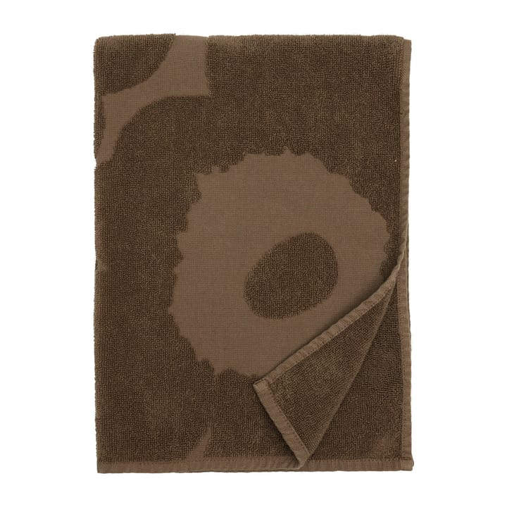 Unikko håndklæde 47x70 cm - Dark sand - Marimekko