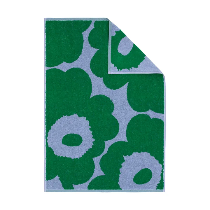 Unikko håndklæde 50x70 cm - Light blue-green - Marimekko