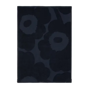 Unikko håndklæde 50x70 cm - Mørkeblå - Marimekko