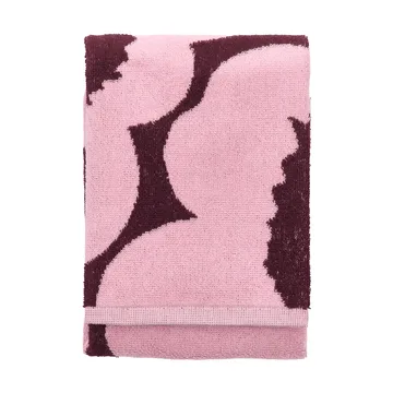Unikko håndklæde 50x70 cm - Plomme-lyserød - Marimekko