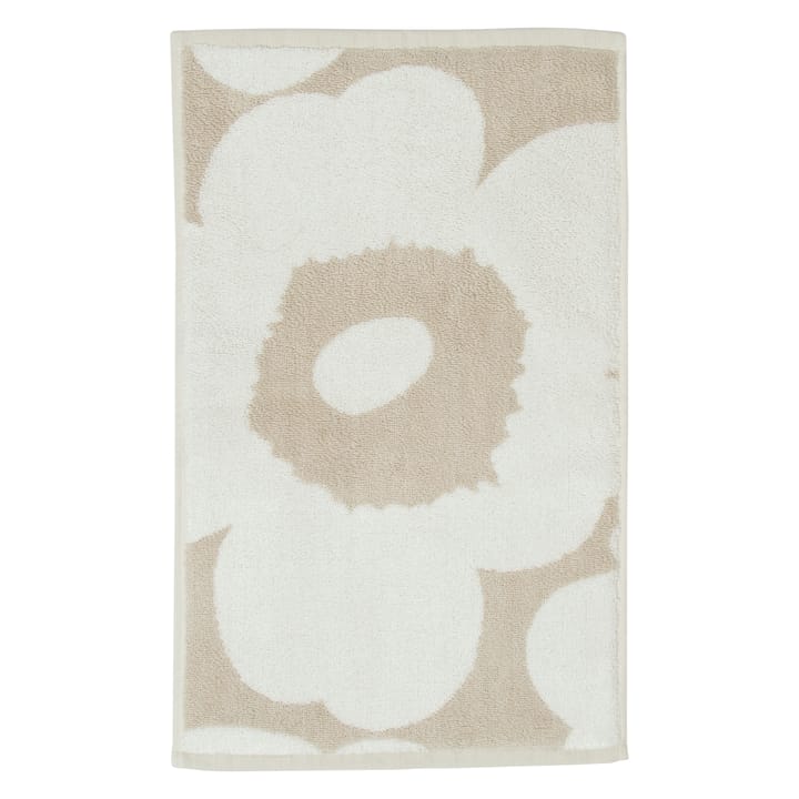 Unikko håndklæde beige/hvid - 30x50 cm - Marimekko