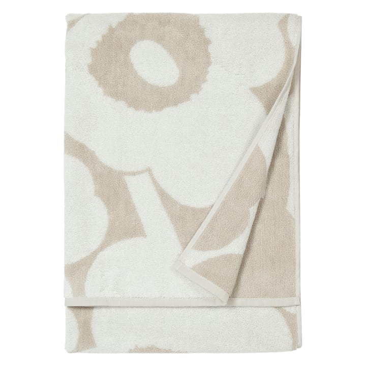 Unikko håndklæde beige/hvid, 70x150 cm Marimekko
