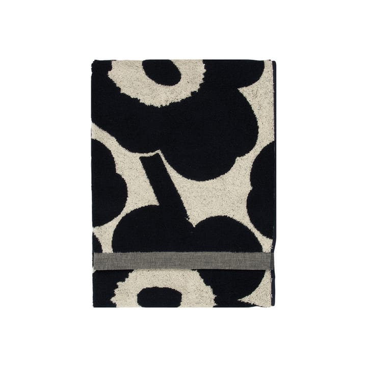 Unikko håndklæde naturhvid/mørkeblå, 70x150 cm Marimekko