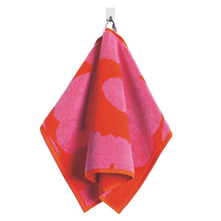 Unikko håndklæde rød-rosa - gæstehåndklæde - Marimekko