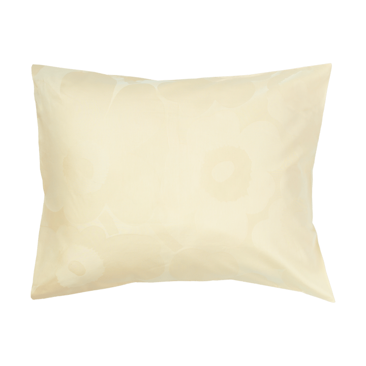 Unikko hovedpudebetræk 50x60 cm - Butter yellow - Marimekko