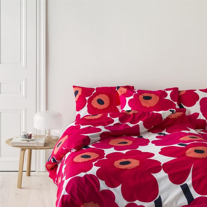 Unikko hovedpudebetræk 50x60 cm, rød Marimekko