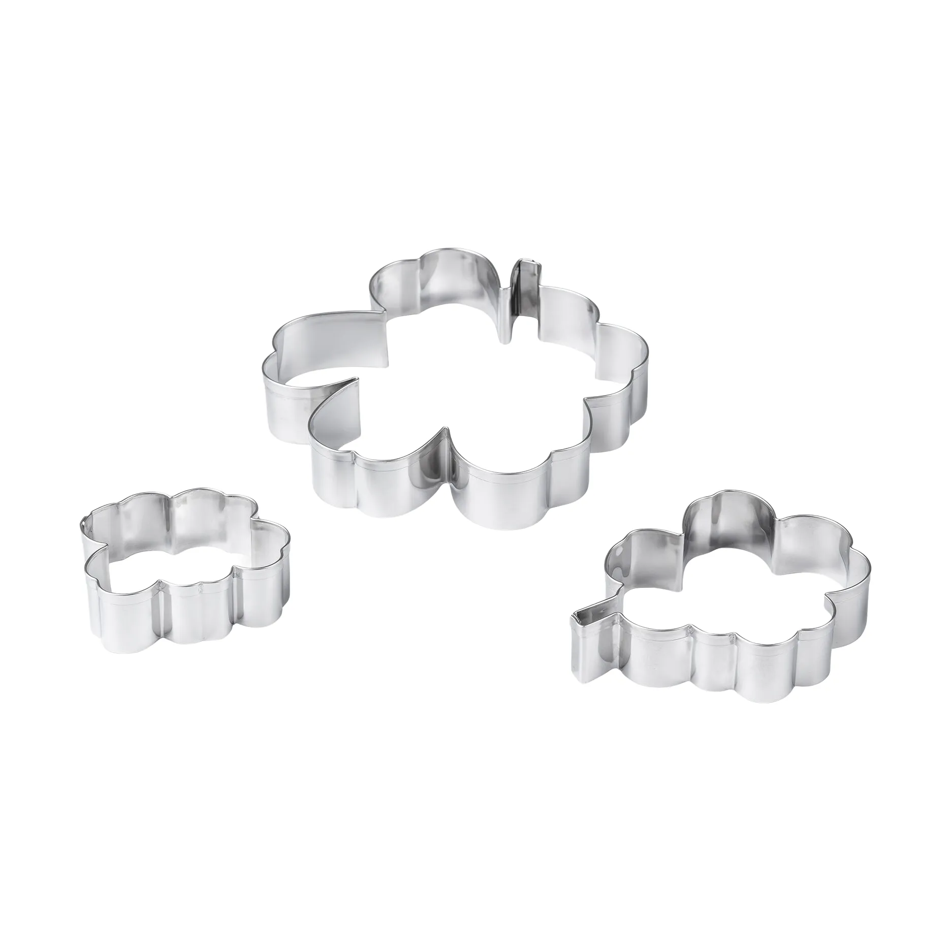 Unikko kageform 3-pk, Stainless steel Marimekko