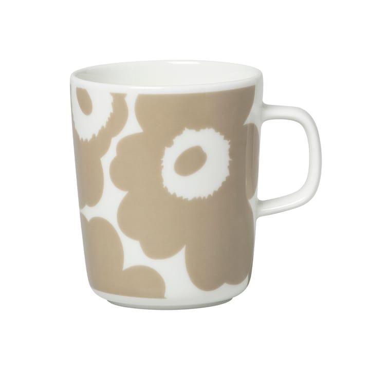 Unikko krus 25 cl - Hvid-beige - Marimekko