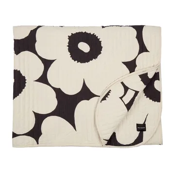 Unikko lagen 160x260 cm - Charcoal/Offwhite - Marimekko