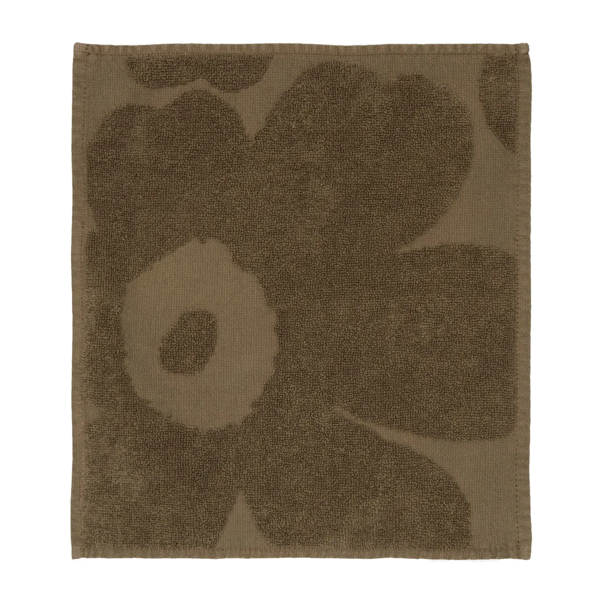 Unikko Mini håndklæde 30x30 cm, Dark sand Marimekko