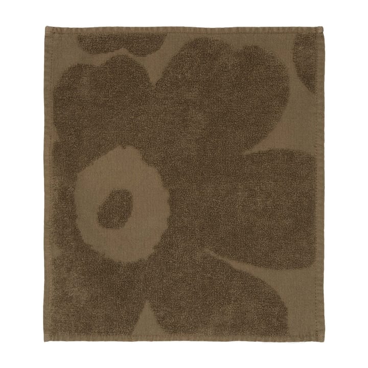 Unikko Mini håndklæde 30x30 cm - Dark sand - Marimekko