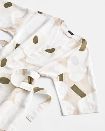 Unikko morgenkåbe - Beige-white-green, L/XL - Marimekko