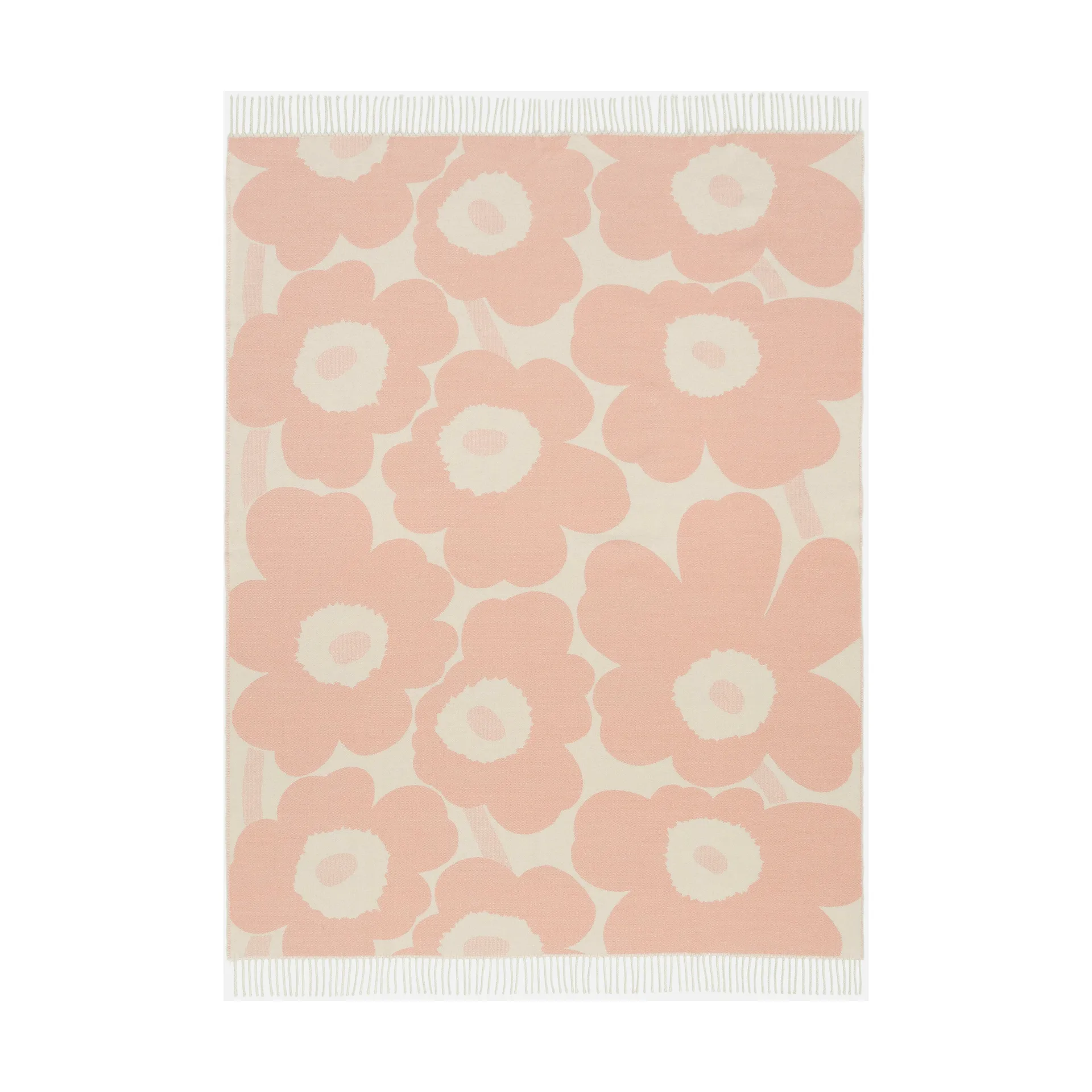 Unikko plaid 130x180 cm, Pink Marimekko
