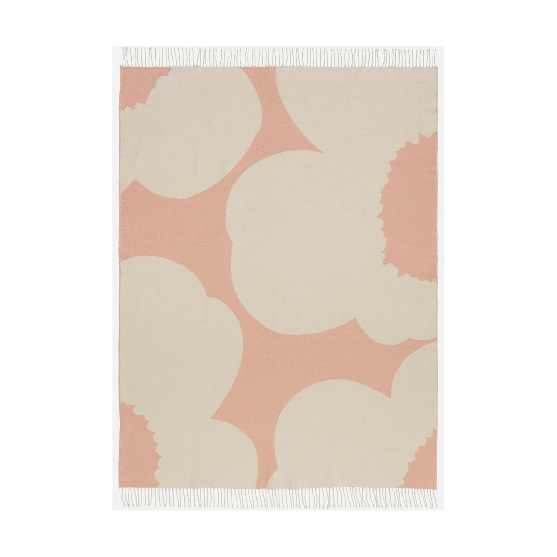 Unikko plaid 130x180 cm, Pink Marimekko